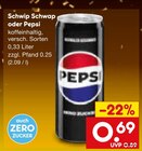Schwip Schwap oder Pepsi im aktuellen Netto Marken-Discount Prospekt für 0,69 €