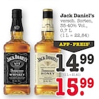 Tennessee Whiskey im Angebot bei E center in Mannheim Tennessee Whiskey Angebote von Jack Daniel's bei E center Mannheim für 14,99 €