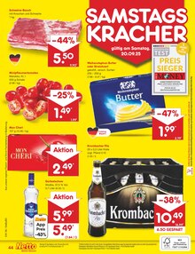 Krombacher im Netto Marken-Discount Prospekt "Aktuelle Angebote" mit 60 Seiten (Kaufbeuren)