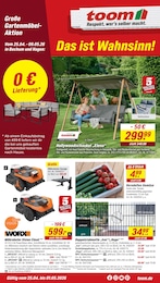 toom Baumarkt Prospekt für Gelsenkirchen: "Respekt, wer's selber macht.", 32 Seiten, 25.04.2026 - 01.05.2026