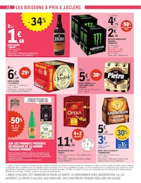 Offre Bière Ambrée dans le catalogue E.Leclerc du moment à la page 12