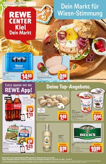 REWE Prospekt "Dein Markt" mit  Seiten (Kiel)