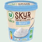 Yaourt nature - U Bio en promo chez U Express Yaourt nature - U Bio dans le catalogue U Express