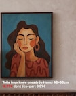 Toile imprimée encadrée - Homy à 12,99 € dans le catalogue Maxi Bazar