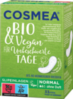 Bio & Vegan Slipeinlagen von Cosmea für 1,11 € bei budni im Angebot Bio & Vegan Slipeinlagen von Cosmea im aktuellen budni Prospekt