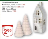 3D-Weihnachtsbaum im Angebot bei GLOBUS in Senftenberg 3D-Weihnachtsbaum Angebote bei GLOBUS Senftenberg für 2,99 €