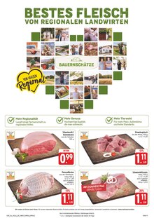 Schweinefleisch im aktuellen EDEKA Prospekt (Fürth) Schweinefleisch im EDEKA Prospekt "Wir lieben Lebensmittel!" mit 40 Seiten (Fürth)