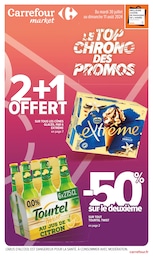 Prospectus Carrefour Market à Issoire, "LE TOP CHRONO DES PROMOS", 18 pages, 30/07/2024 - 11/08/2024