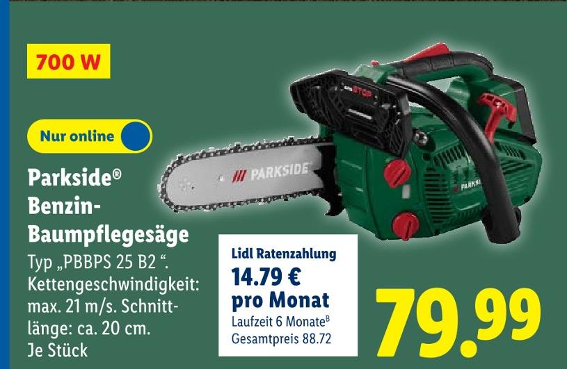 Benzin-Baumpflegesäge