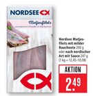 Matjesfilets mit milder Rauchnote Angebote von Nordsee bei Marktkauf Aschaffenburg für 2,49 €