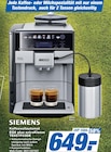 Kaffeevollautomat EQ6 plus extraKlasse TE657F03DE bei expert im Prospekt "" für 649,00 €
