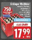 Weißbier im Angebot bei E center in Kamp-Lintfort Weißbier Angebote von Erdinger bei E center Kamp-Lintfort für 17,99 €