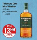 Irish Whiskey Angebote von Tullamore Dew bei V-Markt Regensburg für 13,99 €