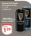 Irish Daught Angebote von Guinness bei GLOBUS Viersen für 1,29 €