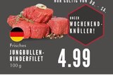 Aktuelles Jungbullen-Rinderfilet Angebot bei E center in Essen ab 4,99 €