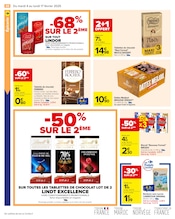 Promos Chocolat Noir dans le catalogue "Carrefour" de Carrefour à la page 50