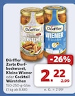 Zarte Dorfbockwurst, Kleine Wiener oder Cocktail Würstchen von Dörffler für 2,22 € bei combi im Angebot Zarte Dorfbockwurst, Kleine Wiener oder Cocktail Würstchen von Dörffler im aktuellen combi Prospekt