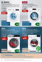 AEG Waschmaschine im Galeria Prospekt "Aktuelle Angebote" auf Seite 18