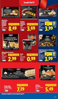 Promotion Fromage Apéritif dans le prospectus Lidl, valable du 20/11/2025 au 26/11/2025 Promo Fromage Apéritif dans le catalogue Lidl du moment à la page 23