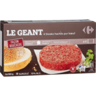 Promo Steaks hâchés "Le Géant" surgelés à 8,63 € dans le catalogue Carrefour Market à Gradignan