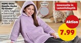 Hoodie-Decke für Kinder von Home Ideas im aktuellen Penny Prospekt