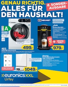 Aktueller EURONICS Prospekt (Erftstadt, 4 Seiten zum blättern EURONICS Prospekt GENAU RICHTIG. ALLES FÜR DEN HAUSHALT! mit 4 Seiten