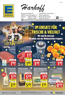 Aktueller EDEKA Prospekt für Unna mit  Seiten