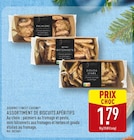 Assortiment de biscuits apéritifs - Gourmet Finest Cuisine en promo chez Aldi Assortiment de biscuits apéritifs - Gourmet Finest Cuisine dans le catalogue Aldi