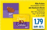Pralines Angebote von Milka bei diska Coburg für 1,79 €