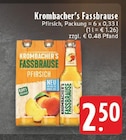 Aktuelle Krombacher Angebote bei EDEKA in Lippstadt Aktuelles Pfirsich Angebot bei EDEKA in Lippstadt ab 2,50 €