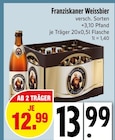E xpress Bad Wiessee - Weissbier Angebot im Prospekt Weissbier bei E xpress im Bad Wiessee Prospekt für 12,99 €