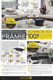 Lebensmittel im BRAUN Möbel-Center Prospekt in Kirchheim Aktueller BRAUN Möbel-Center Prospekt mit Lebensmittel, "POLSTER-JOURNAL", Seite 8