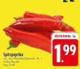 Spitzpaprika  im aktuellen EDEKA Prospekt für 1,99 €