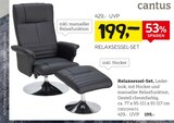 Relaxsessel-Set Angebote von cantus bei XXXLutz Möbelhäuser Neubrandenburg für 199,00 €