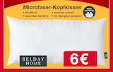 Microfaser-Kopfkissen von BELDAY HOME im aktuellen Woolworth Prospekt für 6,00 €