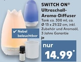 Ultraschall-Aroma-Diffuser im Kaufland Prospekt Ultraschall-Aroma-Diffuser von SWITCH ON im aktuellen Kaufland Prospekt für 14,99 €