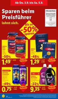 Nudeln im aktuellen Lidl Prospekt (Halle (Saale)) Nudeln im Lidl Prospekt "LIDL LOHNT SICH" mit 73 Seiten (Halle (Saale))