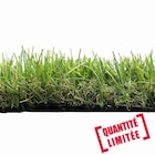 Gazon synthétique Connemara 44mm en 3.97 mètres de large en promo chez Décor Discount Béziers à 12,95 €