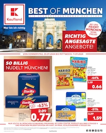 Kaufland Prospekt für Ismaning: "Aktuelle Angebote", 56 Seiten, 05.09.2024 - 11.09.2024