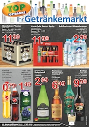 TOP Getränke Prospekt für Meerbusch: "Aktuelle Angebote", 4 Seiten, 12.01.2026 - 17.01.2026