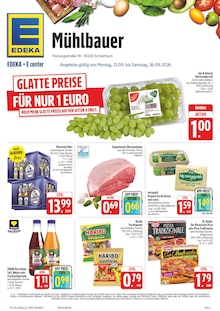 Aktueller EDEKA Prospekt für Henfenfeld und Ungebung, Seiten zum blättern EDEKA Prospekt Wir lieben Lebensmittel! mit Seiten in Henfenfeld und Umgebung