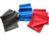 3er-Set Gymnastikbänder, Schwarz/Blau/Rot bei MediaMarkt Saturn im Prospekt "" für 10,00 €