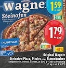 Original Wagner Steinofen Pizza, Pizzies oder Flammkuchen Angebote von Wagner bei EDEKA Euskirchen für 1,59 €