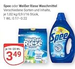 Aktuelle Waschmittel Angebote bei GLOBUS in Bochum Aktuelles Spee Angebot bei GLOBUS in Bochum ab 3,49 €