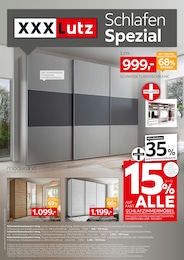 Kleiderschrank im XXXLutz Möbelhäuser Prospekt Schlafen Spezial auf S. 1