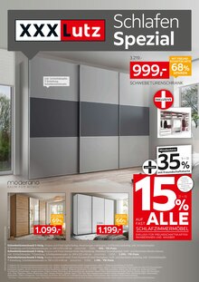 Kleiderschrank im XXXLutz Möbelhäuser Prospekt "Schlafen Spezial" mit 8 Seiten (Bochum)