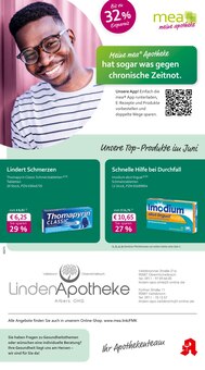 Aktueller mea - meine apotheke Prospekt (Obermichelbach, 4 Seiten zum blättern mea - meine apotheke Prospekt Unsere Juni-Angebote mit 4 Seiten
