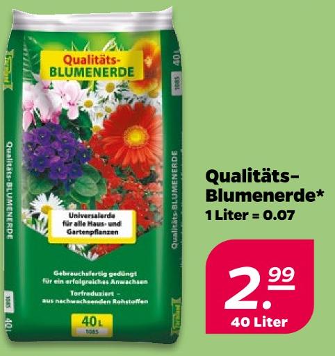 Qualitäts-Blumenerde