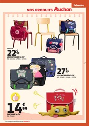 Cartable en promo dans le catalogue Auchan Hypermarché à la page 7