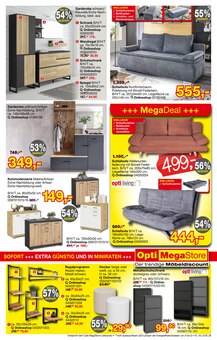 Couch im Opti-Wohnwelt Prospekt "Mega Relaxen" mit 12 Seiten (Würzburg)